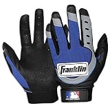 Franklin Digital Pro Flex Batting Glove ( sz. S, Black/Royal )