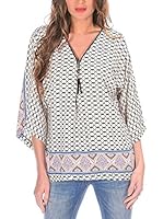 Bleu Marine Blusa Babette (Crudo)