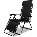 Caravan Canopy Zero Gravity Chair, Black