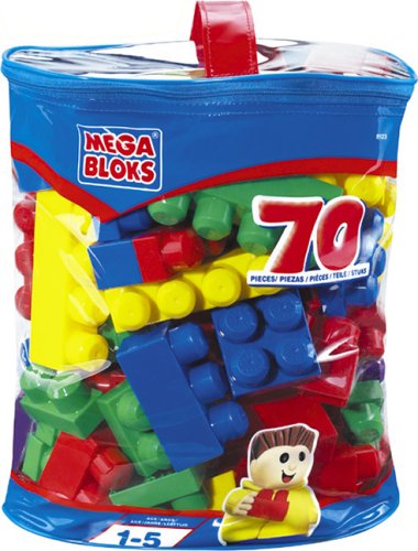 Childrens Toyshop  Toys : Maxi 70 Piece Bag (Primary Colours)
