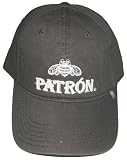 Patron Tequila Alcohol Hat - Name Logo Brown Adjustable Baseball Cap