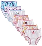 Handcraft Girls 2-6X My Little Pony Rotating Print Toddler Seven Pack Panty Set