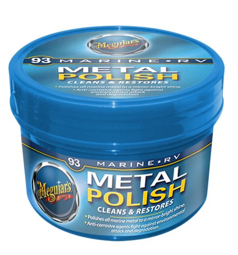 Meguiars M9314 Marine RV Metal Polish 14 oz Meguiars M9314 Marine RV Metal Polish 14 oz