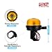 Arltb Mini Aluminum Bike Bell 20-22mm for Kids Durable Crisp Loud Anti Rust Fit Mini Bicycle Bells Handlebars Horn Accessories (5 Colors)