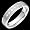 Adara - Elegant White Gold Ring Wedding Band - Comfort Fit