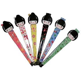 Kokeshi Kimono Geisha Girl Tweezers - 1 Pair