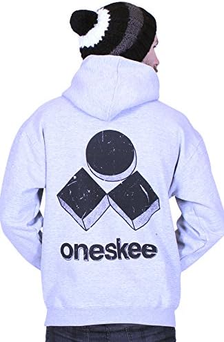 Oneskee Apres Hooded Sweater Mens Villars Heather Grey M