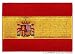 Spain Flag Embroidered Patch Spanish Iron-On National Emblem