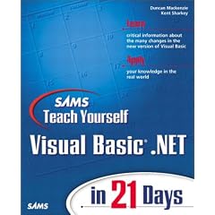 Sams Teach Yourself Visual Basic.Net in 21 Days