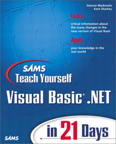 Image of: Sams Teach Yourself Visual Basic .NET in 21 Days (Sams Teach Yourself)