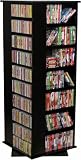 A Really BIG Black Finish CD/DVD/VHS Storage Spinner Rack
