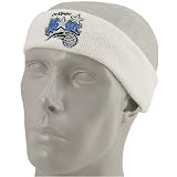adidas Orlando Magic White Puerto Rico Team Logo Sweatband