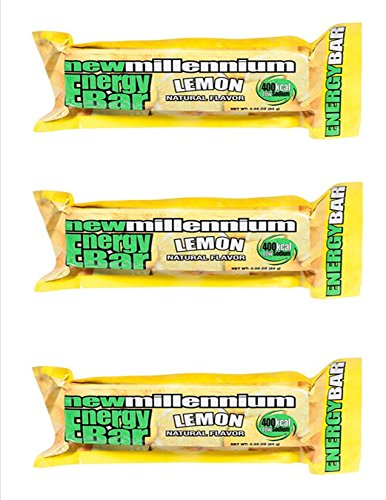 Readi USA 3 pack 1200 Calories Lemon Millennium Survival & Emergency Ration Food Bar