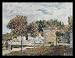 Alfred Sisley (Glut of Marly) Framed Art Poster Print - 11 X 17