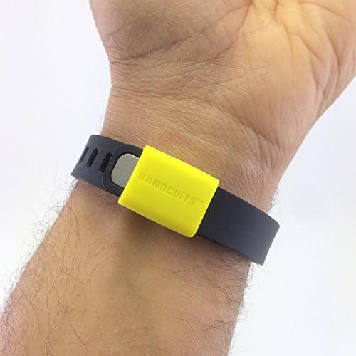 BANDCUFFS Brand Security Loop for Fitbit Flex, 1 Each (Sunny Yellow)