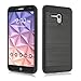 Alcatel One Touch Fierce XL Case, ZeopoCase Drop Protection Hybrid Armor Dual Layer Defender Protective Case Cover for Alcatel OneTouch Fierce XL (5054) (Black)