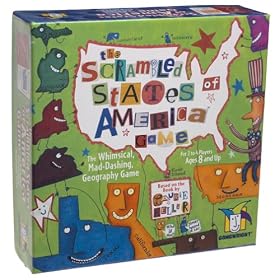 Scrambled States of America Game Card Game by Game Wright