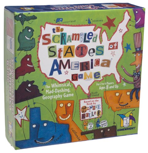 Scrambled States of America Game Card Game On Sale