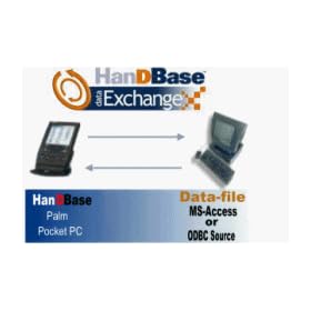 HanDBase Data Exchange for ODBC downloadable Software