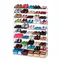 Gigantic 50 Pair Shoe Rack - White by Merrick