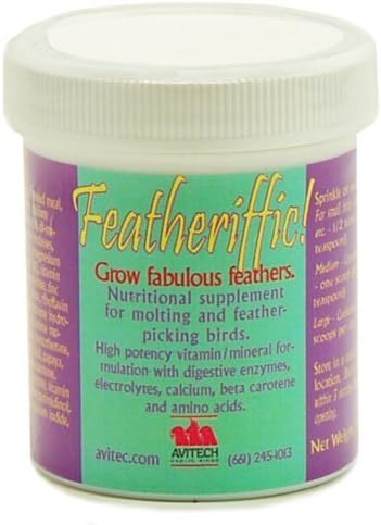Avitech Featheriffic Supplement 8 oz by Avitech Exotic Birds