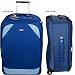 26 Trolley Case Luggage Travel Suitcase Blue Brand New