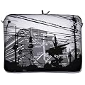 DIGITTRADE LS124-15 CityLife Designer Notebook Sleeve Housse Pour Ordinateur Portable 15,4" jusqu'� 15,6" (39,1 - 39,6 cm) Large N�opr�ne Pochette Sacoche
