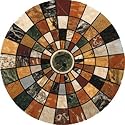 Set of Four Marble Mosaic Thirstystone Drink Coasters - Style TSAS8