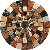 Set of Four Marble Mosaic Thirstystone Drink Coasters - Style TSAS8