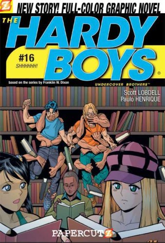 The Hardy Boys #16: Shhhhhh! (Hardy Boys Graphic Novels (Papercutz Hardcover))