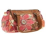 Fossil Kate Floral East West Satchel in Pink