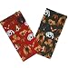 ArtisanStreet's Who Let The Dogs Out II Dinner Napkins in 100% Cotton. Set of 4, Limited Edition. Your Favorite Breeds On Background Of Red Or Green.