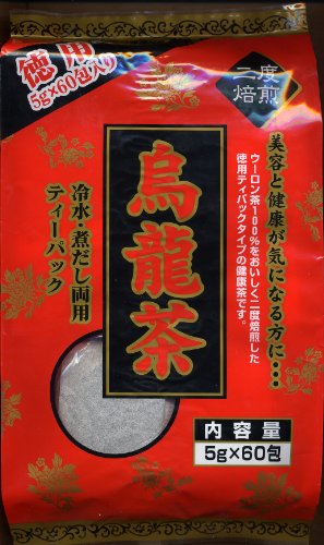 徳用 烏龍茶 赤 5g×60包
