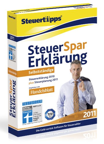 Steuer-Spar-Erklärung 2011 für Selbstständige (für Steuerjahr 2010)