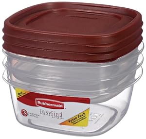 Rubbermaid  Easy Find Lid Medium Value Pack Food Storage Containers