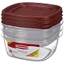 Rubbermaid 7J95 Easy Find Lid Medium Value Pack Food Storage Containers