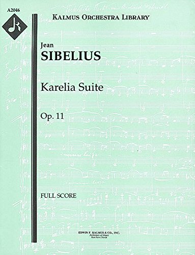 Karelia Suite, Op.11: Full Score [A2046]