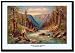 Framed Art Poster 20x30, Fishing Fraser Canyon, Colorado