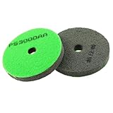 uxcell ダイヤモンド研磨パッド ティング 研磨パッド 石材専用 コンクリート 乾湿兼用 2枚セット