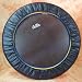 Trampolin Trimilin Med, Sprungmatte schwarz, Randbezug schwarz
