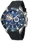 Zenith 03-0529-4021-51-R674 Defy Classic Blue Dial Rubber Men's Automatic Power Reserve Indicator Watch
