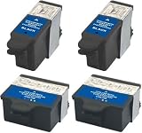 4 Pk (2 Sets) Compatible KODAK #10 10 BLACK + COLOR INK CARTRIDGES for Easyshare 5100 5300 5500