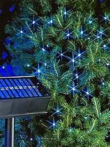50 LED Solar Powered Garden Outdoor String Light Set