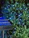 50 LED Solar Powered Garden Outdoor String Light Set