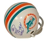 Paul Warfield Autographed/Hand Signed Miami Dolphins Mini Helmet with HOF 83 Inscription