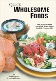 The Quick Wholesome Foods DVD with 28 page Recipe Booklet shows you how to make delicious heart healthy meals from wheat, grains, beans and more using your food storage.