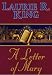 Book A Letter of Mary: A Mary Russell Novel (G K Hall Large Print Book Series)