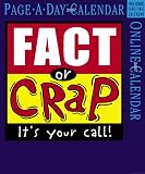 Fact or Crap Page-A-Day Calendar 2007 (Page-A-Day Calendars)
