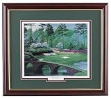 Golf, Gifts, & Gallery H100F Augusta-Golden Bell #12 Framed Art