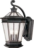 Dolan Designs 9198-68 Vintage - Three Outdoor Post Light, 3 Light Wall Mount Outdoor